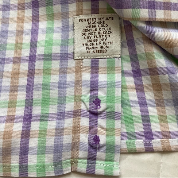 Peter Millar Men's 100% Cotton Long Sleeve Button Down Sport Shirt Size … - Picture 11 of 16